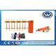 Aluminum Alloy 1-4.5 Meters Electric Barrier Gate Three Fence Arm Backtrack
