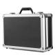 Durable Aluminum Tool Storage Case Black Aluminum Carrying Tool Case With Foam Layout