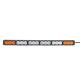 Factory hotsales Cree single row Led light bar with amber and white DHCB-L180SDC