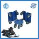 10 Inch Plate 1500 LBS Blue Snowmobile Ski Dollies Strong Bearing Capacity Sled Dolly Set