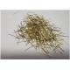 Brass Coated Micro Steel Metal Fibers For Concrete 20kgs Bag With High Tensile Strength