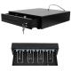 Five Grid Cash Notes and Coins Slots Cash Drawer for Supermarket Food Store Shopping Mall