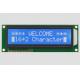 Large Size 16 2 Character LCD Display LCX1602M Blue / STN / Negative / Transparency