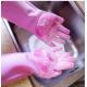 Multifunction Silicone Kitchen Product Silicone Dishwashing Gloves