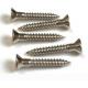 Stainless Steel Flat Self Tapping Screws Passivation Surface 6g Tolerance