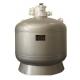 Top Out Durable Quartz Sand Tank For Pool Stainless Steel Material Silver Color