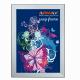 A3 Snap Poster Frames Silver Lightweight Durable Rigid Plastic Sheet