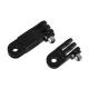 Go Pro Straight Joint Link Tripod Mount Adapter For GoPro Hero 4 3 5 Session SJCAM SJ4000 Xiaomi Yi