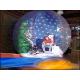 Christmas Holiday Decoration Inflatable Snow Globe Bubble Tent