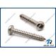 304/316/18-8 Stainless Steel Pozi Pan Head Self Tapping Screws