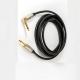 22 Awg Bass Guitar Cable 1/4 Inch Straight To 1/4 Inch Angled Bass Amp Cord For Amp