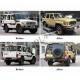 Car Upgrade Body Kit For Land Cruiser 70 Series LC76 FJ76 1984-2023 Upgrade To 2024