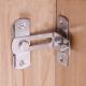 Chrome Plated Sliding Barn Door Latch Sliding 90 Degree Right Angle Door Lock For Locking