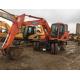 secondhand KORES Good condition DH150W-7/dh130w-5 wheel excavator/secondhand doosan wheel excavator 130-5 tyre excavator