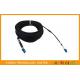 2 Core Optical Cable Assembly , Single Mode DLC / PC patch cord GYFJH