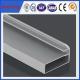 holes drilling anodized shiny machined polish shower door frame parts aluminum profile