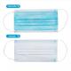 Three Layer Disposable Non Woven Face Mask Fluid Resistant With Earloop