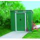 Strong Steel Garden Sheds , Metal Garden Sheds Deep Ribbed Corrugated Wall