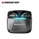 Monster GT11 Game Wireless Earbuds Earphones Black For Music Listening