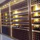 Stainless Steel Classic Wine Cabinet Large Red Wine Storage Cabinet