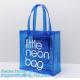 PVC soft pouch bag with round, packaging bag with embroidery recyclable quilt packaging bag, Handle Bag, PVC Shopping Ba