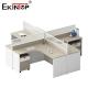 Modern Office Furniture Design Wooden Partitions Office Cubicle Table Workstation