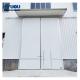 Strong Steel Warehouse Industrial Sliding Door 2.5mm Sheet Windproof