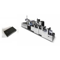 High Speed Cardboard Box Folding Machine With PLC Touch Screen Control