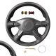 Custom Hand Sewing Steering Wheel Covers for Nissan Almera N16 Easy Installation