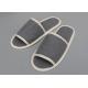Biodegradable Sugarcane Sole Hotel Room Slippers Cotton Velour