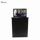 Motorized Desktop Hidden Computer Monitor Lift For Conference System