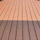 Weather Resistant 3D Composite Decking Profile Waterproof WPC Hollow Board
