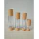 Wooden airless bottle bamboo airless pump bottle 15ml 20ml 30ml 50ml for cosmetic
