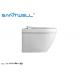China Suppliers Professional White European Wall Mounted WC Ceramic Material Gravity Flushing