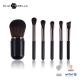 6-piece Makeup Brush With Brush Holder Synthetic Hair And Aluminium Ferrule OEM