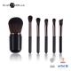 6-piece Makeup Brush With Brush Holder,Synthetic Hair And Aluminium Ferrule ,OEM Orders Are Welcome