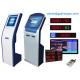 IR Electronic Queuing System Self Service Ticketing Kiosk For Banks Hospitals