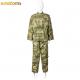 ACU Green Ruins Camoulfage Plaid Fabric Army Combat Uniform Suit