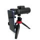 HD Zoom Compact Monocular Telescope 10-30X42 With Smartphone Adapter Tripod