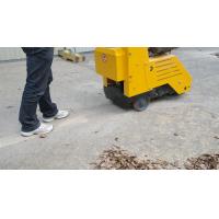 Stand Up Concrete Pavement Scarifier Machine , Concrete Planers Equipment Low Noise