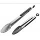 Stainless Steel Kitchen Tongs 9And 12 Set, With Silicone Handles