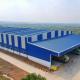 Wide Span H Beam Steel Structure Warehouse Prefab Fireproof With Sandwich Panel