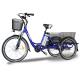 36V 10Ah Lithium Battery 3 Wheel Electric Tricycle Foldable Electric Trike For Adults