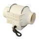 Plastic Ventilation Exhaust Fan For Bathroom And Heating Cooling Booster
