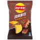 Global Delight: Lays GRILLED RIBS Ridged Potato Chips - Economy Pack 54g -