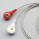 Ecg/ Ekg Snap Wire  3.5mm Audio Jack to Electrode Snap Button Lead Wire For ECG