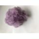 Non Silicon 65mm Dope Dyed Polyester Solid Recycled Polyester Fiber