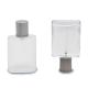 Custom Square Perfume Bottle 30ml 50ml 100ml Clear Color Perfume Glass Bottles
