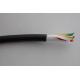 PVC Insulation Flexible Round Control Cable KVV 450/750V in black color