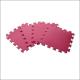 Black Exercise Floor Mats Multi Functional Customized Size Color Flat Anti Bacteria